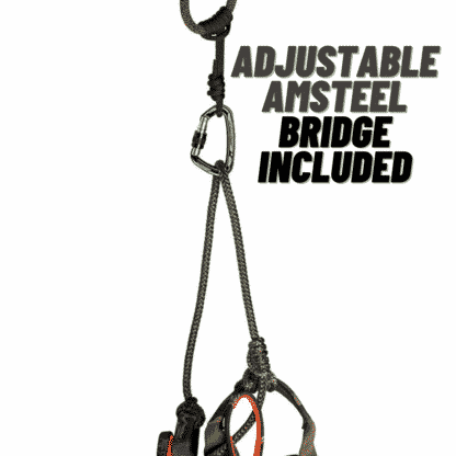 CRUZR Deer Hunting Saddles | Adjustable Amsteel Bridge (included)